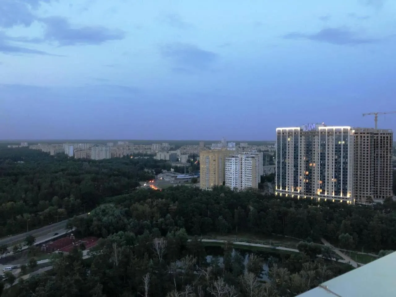 شقة كييف  في Квартира Парковые Озера